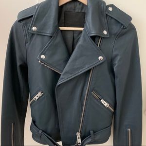 AllSaints Balfern leather jacket size 2